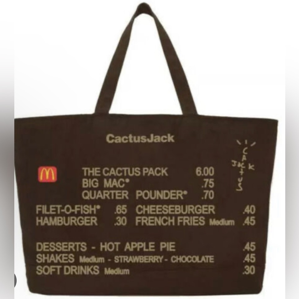 Cactus Jack x Mcdonalds tote bag - Picture 2 of 2